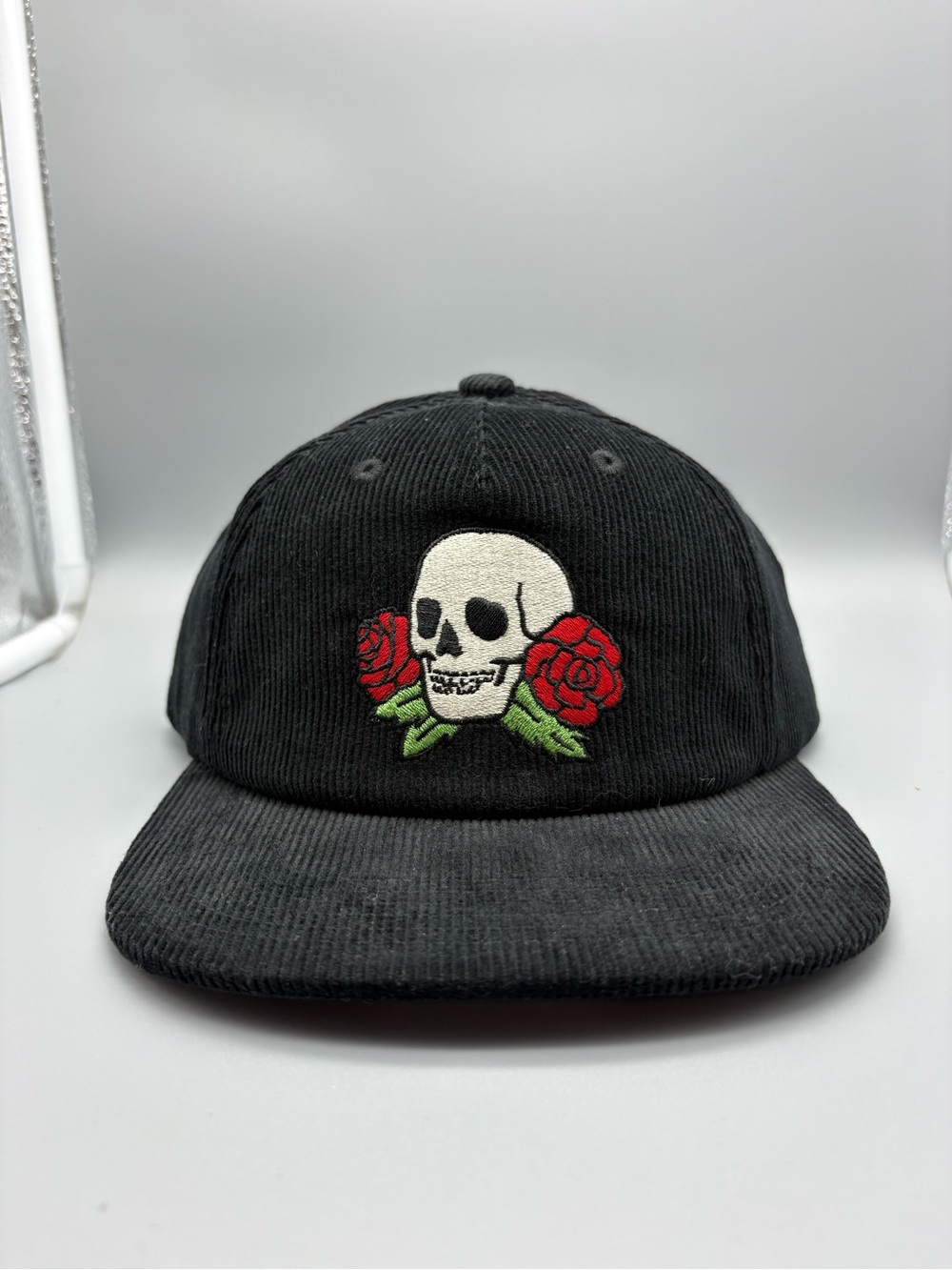 Howler Bros | NEW Skulls and Begonias Corduroy Hat - Black